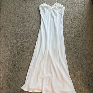 Elegant White Maxi Dress